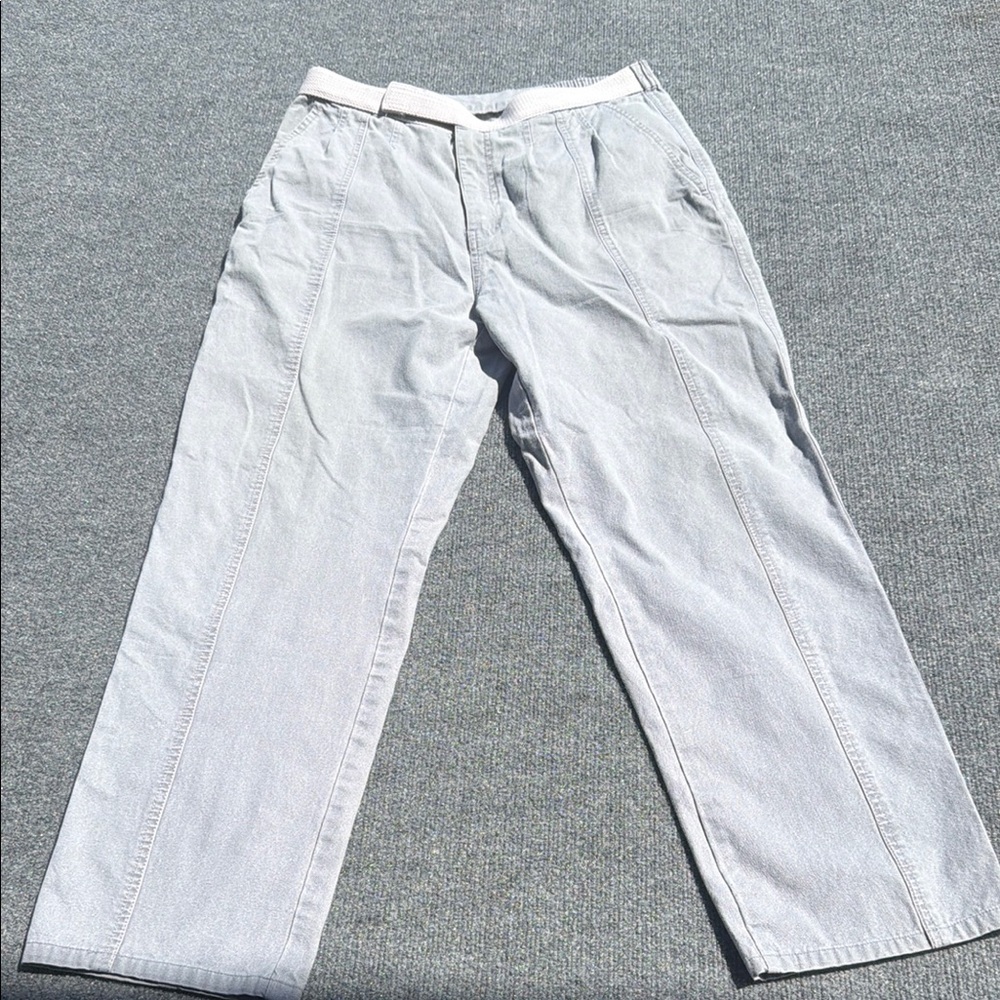 Vintage Zeppelin Pants Mens 34x28 MC Hammer Style 90s Grey